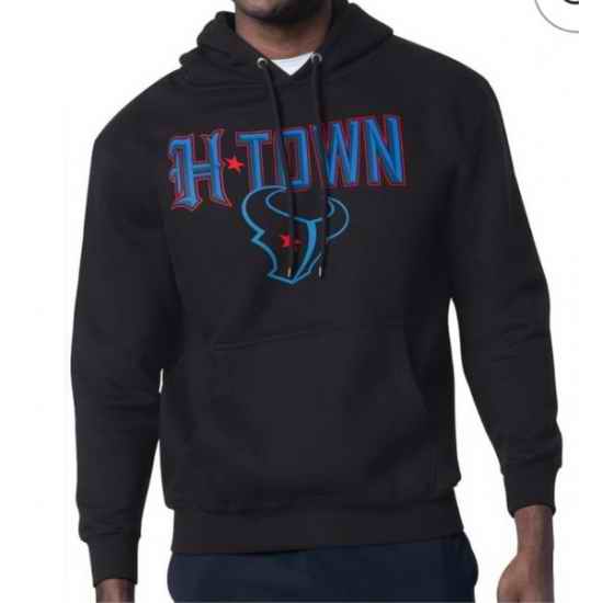 NFL Houston Texans Black Team Hoodies 25K 652